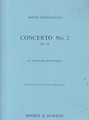 Concerto for Cello and Orchestra No.2, Op.126 - Cello & Piano