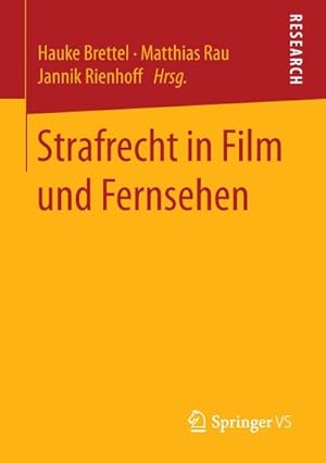 Imagen del vendedor de Strafrecht in Film und Fernsehen a la venta por BuchWeltWeit Ludwig Meier e.K.