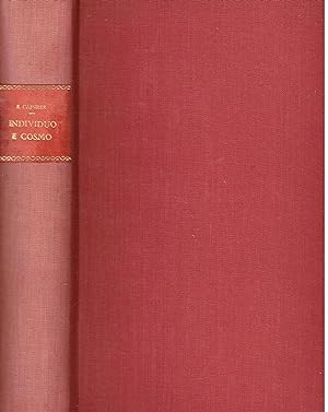 Seller image for Individuo e cosmo nella filosofia del Rinascimento for sale by Libreria sottomarina - Studio Bibliografico