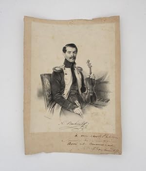 Portrait lithographié de N. Bachmeteff