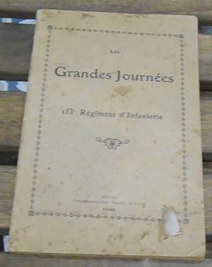 Les Grandes Journées du 153ème Régiment d'Infanterie