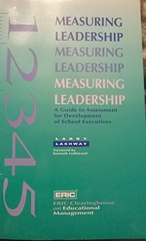 Bild des Verkufers fr Measuring Leadership: A Guide to Assessment for Development of School Executives zum Verkauf von BuenaWave