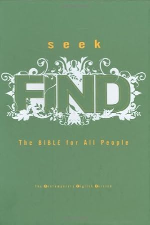 Bild des Verkufers fr Seek Find: The Bible for All People (Contemporary English Version) zum Verkauf von BuenaWave