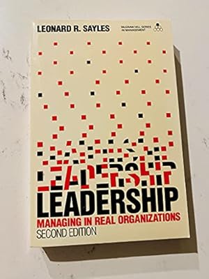 Imagen del vendedor de Leadership: Managing in Real Organizations a la venta por BuenaWave