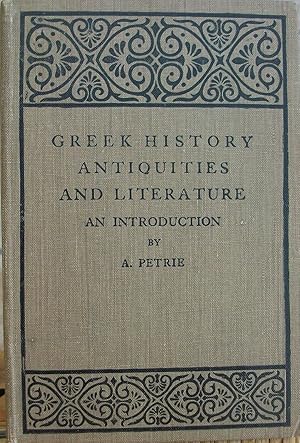An Introduction to Greek History Antiquities and Literature