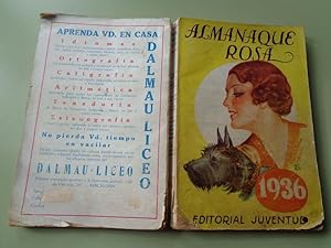 Almanaque rosa 1936. Publicado por La Novela Rosa