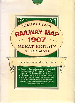 Seller image for Bradshaw's Railway Map 1907 : Great Britain & Ireland for sale by Pendleburys - the bookshop in the hills