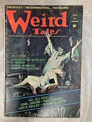 Bild des Verkufers fr Weird Tales Summer 1974 Volume 47 Number 4 zum Verkauf von biblioboy