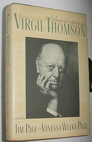 Seller image for Selected Letters of Virgil Thomson for sale by R Bryan Old Books