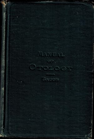 Image du vendeur pour A Manual of Otology mis en vente par UHR Books