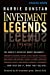 Imagen del vendedor de Investment Legends: The Wisdom that Leads to Wealth [Soft Cover ] a la venta por booksXpress