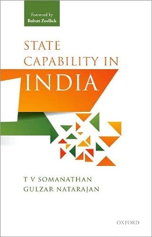 Bild des Verkufers fr State Capability in India zum Verkauf von WeBuyBooks