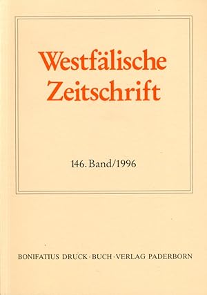 Seller image for Westflische Zeitschrift 146. Band 1996. Zeitschrift fr Vaterlndische Geschichte und Altertumskunde for sale by Antiquariat Liberarius - Frank Wechsler