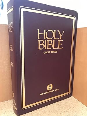 Seller image for The Holy Bible, Old and New Testaments in the King James Version. Giant Print, Red letters reference edition. for sale by Regent College Bookstore
