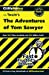 Seller image for CliffsNotes on Twain's The Adventures of Tom Sawyer (Cliffsnotes Literature Guides) [Soft Cover ] for sale by booksXpress