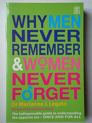 Bild des Verkufers fr WHY MEN NEVER REMEMBER & WOMEN NEVER FORGET zum Verkauf von GfB, the Colchester Bookshop