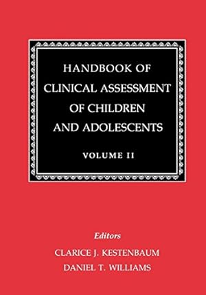 Seller image for Handbook of Clinical Assessment of Children and Adolescents (Vol. 2) [Paperback ] for sale by booksXpress