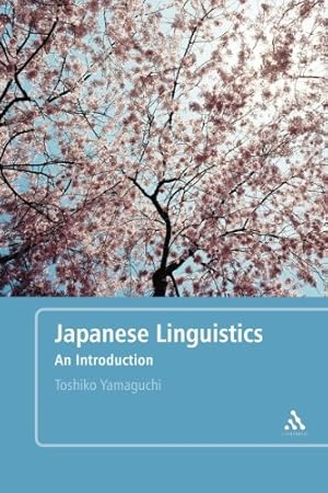 Immagine del venditore per Japanese Linguistics: An Introduction by Yamaguchi, Toshiko [Paperback ] venduto da booksXpress