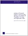 Imagen del vendedor de Analysis of Financial Support to the Surviving Spouses and Children of Casualties in the Iraq and Afghanistan Wars (Technical Report) [Soft Cover ] a la venta por booksXpress