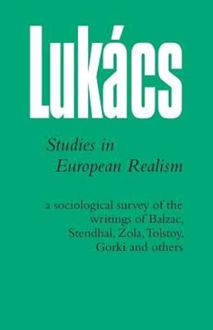 Seller image for Studies in European Realism by Georg Lukacs [Paperback ] for sale by booksXpress