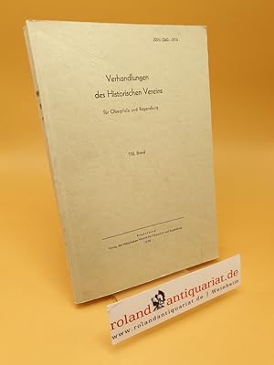 Bild des Verkufers fr Verhandlungen des Historischen Vereins fr Oberpfalz und Regensburg ; 118. Band zum Verkauf von Roland Antiquariat UG haftungsbeschrnkt