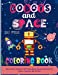 Image du vendeur pour ROBOTS and SPACE Coloring Book: Coloring Book With Robots and Space, UFO, Planets, Galaxy, Spaceships And Rockets For Toddlers, Preschoolers, Boys And Girls [Soft Cover ] mis en vente par booksXpress