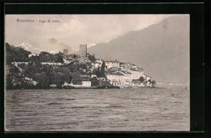 Bild des Verkufers fr Cartolina Rezzonico, Panorama, Lago di Como zum Verkauf von Bartko-Reher