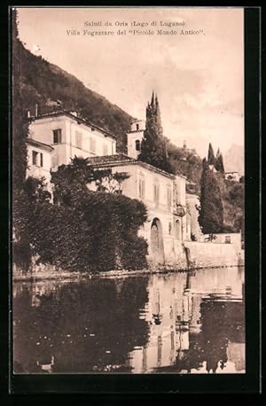 Seller image for Cartolina Oria, Villa Fogazzaro del Piccolo Mondo Antico for sale by Bartko-Reher