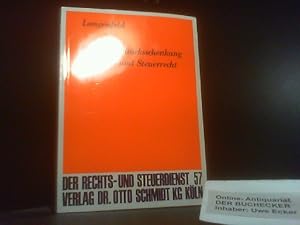 Bild des Verkufers fr Die Grundstcksschenkung im Zivil- und Steuerrecht : d. Gestaltung von berlassungsvertrgen insbesondere als vorweggenommene Erbfolge in privates u. betriebl. Grundvermgen mit Mustervertrgen. von / Der Rechts- und Steuerdienst ; H. 57 zum Verkauf von Der Buchecker