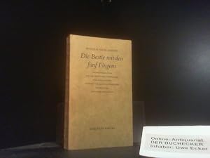 Image du vendeur pour Die Bestie mit den fnf Fingern : Gruselgeschichten. William Fryer Harvey. Aus d. Engl. bertr. von Gnter Eichel [u. Peter Naujack]. Vorw. von Maurice Richardson. Zeichn. von Peter Neugebauer / Diogenes Erzhler Bibliothek mis en vente par Der Buchecker