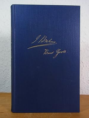 Seller image for Johannes Brahms - Klaus Groth. Briefe der Freundschaft for sale by Antiquariat Weber