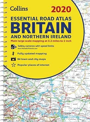 Image du vendeur pour 2020 Collins Essential Road Atlas Britain and Northern Ireland (Spiral) mis en vente par Grand Eagle Retail