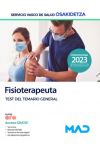 Fisioterapeuta. Test General. Servicio Vasco de Salud (Osakidetza)