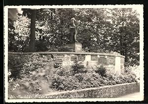 Bild des Verkufers fr Ansichtskarte Berlin-Neuklln, Friedrich Ludwig Jahn-Denkmal zum Verkauf von Bartko-Reher