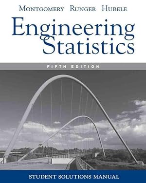 Seller image for Manual Engineering Statistics, 5e Student Solutions (Paperback) for sale by Grand Eagle Retail