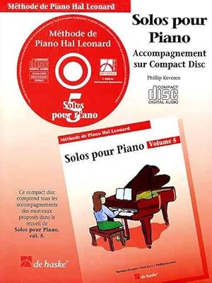 Bild des Verkufers fr Piano Solos Book 5 - CD - French Edition: Hal Leonard Student Piano Library (Compact Disc) zum Verkauf von Grand Eagle Retail