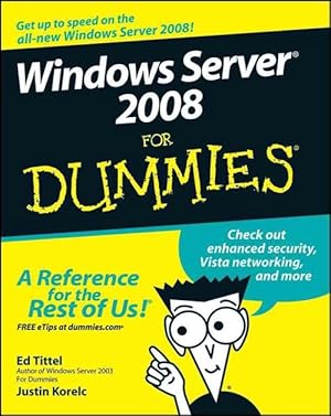 Immagine del venditore per Windows Server 2008 For Dummies (Paperback) venduto da Grand Eagle Retail