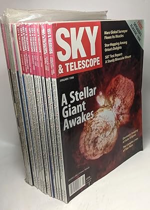 Sky & Telescope - année complète / complete year 1998 + N°1/6 année/year 1999 (N°3/6 encore sous ...