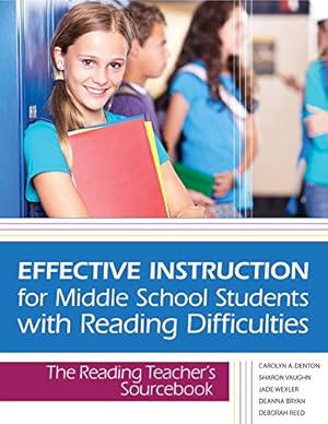 Seller image for Effective Instruction for Middle School Students with Reading Difficulties: The Reading Teacher's Sourcebook [Soft Cover ] for sale by booksXpress