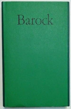 Seller image for Deutsche Dichtung des Barock - Lyrik, Drama, Predigten. Jubilumsbibliothek der Deutschen Literatur for sale by Gabis Bcherlager