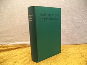 Seller image for Aufklrung und Empfindsamkeit - Deutsche Literatur im 18. Jahrhundert.Jubilumsbibliothek der deutschen Literatur for sale by Gabis Bcherlager