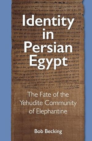 Seller image for Identity in Persian Egypt: The Fate of the Yehudite Community of Elephantine by Becking, Bob [Paperback ] for sale by booksXpress