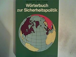 Seller image for Wrterbuch zur Sicherheitspolitik. for sale by ANTIQUARIAT FRDEBUCH Inh.Michael Simon
