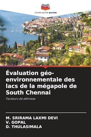 Image du vendeur pour valuation go-environnementale des lacs de la mgapole de South Chennai mis en vente par moluna