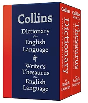 Seller image for Collins Dictionary of the English Language & Writers Thesaurus of the English Language: Slipcase for sale by WeBuyBooks