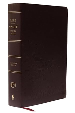 Imagen del vendedor de KJV, Life in the Spirit Study Bible, Bonded Leather, Burgundy, Red Letter (Leather) a la venta por Grand Eagle Retail