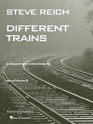 Image du vendeur pour Steve Reich: Different Trains: For String Quartet and Pre-Recorded Performance Tape [With CD (Audio)] (Paperback) mis en vente par Grand Eagle Retail
