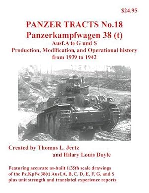 Seller image for Panzer Tracts No.18: Panzerkampfwagen 38(t) (Paperback) for sale by Grand Eagle Retail