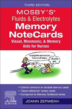 Seller image for Mosby's Fluids & Electrolytes Memory NoteCards (Spiral) for sale by Grand Eagle Retail