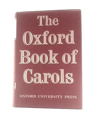 Bild des Verkufers fr The Oxford Book of Carols zum Verkauf von World of Rare Books